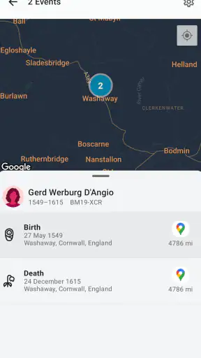 FamilySearch Tree screenshot 1