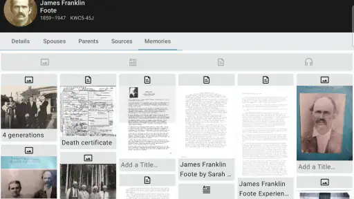 FamilySearch Tree screenshot 8