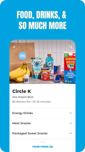 Favor: Texas Food Delivery screenshot 5
