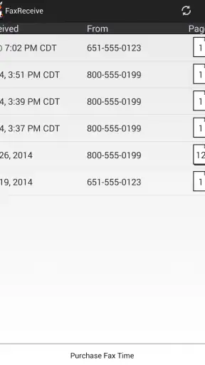 FaxReceive - receive fax phone screenshot 8