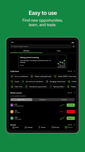 Fidelity Investments screenshot 12