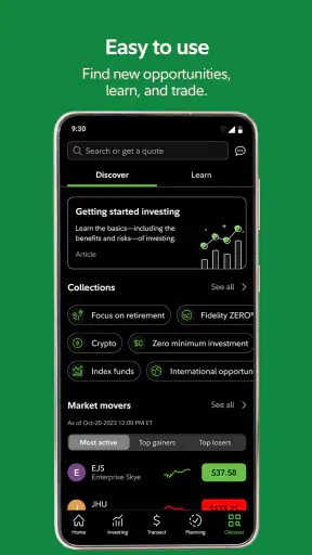 Fidelity Investments screenshot 4