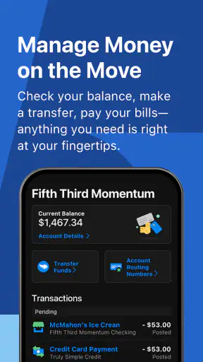 Fifth Third: 53 Mobile Banking screenshot 2
