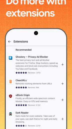 Firefox Fast & Private Browser screenshot 4