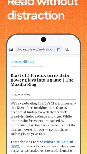 Firefox Fast & Private Browser screenshot 8