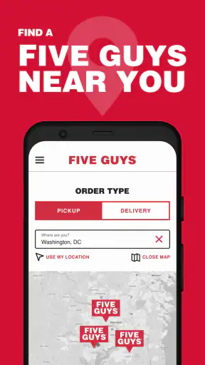 Five Guys Burgers & Fries screenshot 3