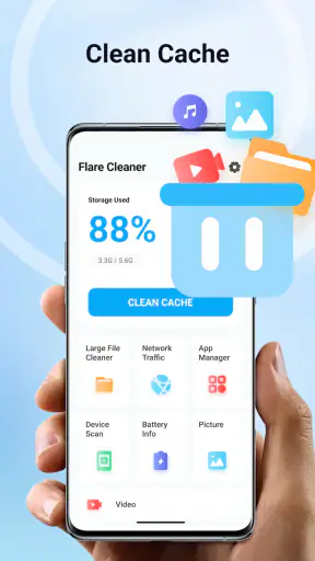 Flare Cleaner screenshot 1