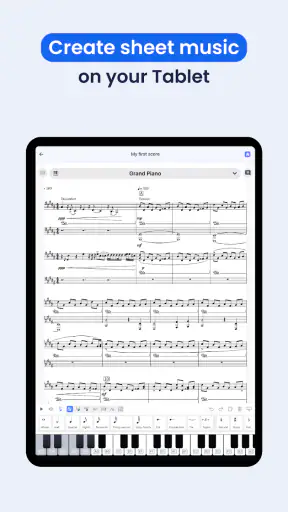Flat: Music Score & Tab Editor screenshot 7