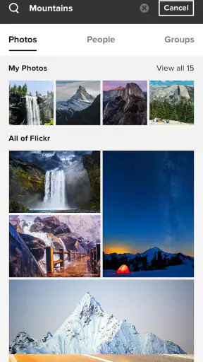 Flickr screenshot 4