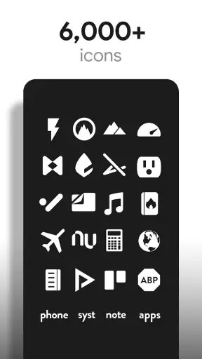 Flight Pro - White Icon Pack screenshot 2