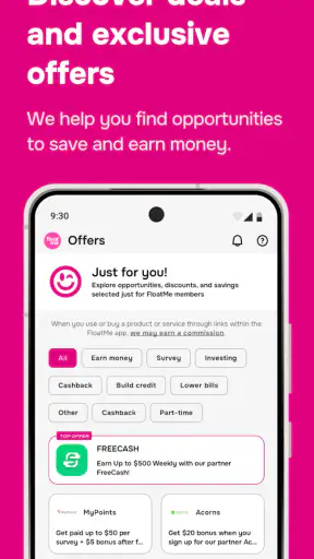 FloatMe: Fast Cash Advance App screenshot 5