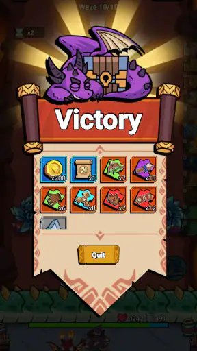 Fluffy Backpack: Merge Defense screenshot 5