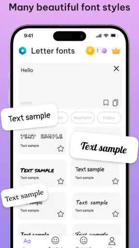 Fonts & Stylish Text Bio screenshot 8