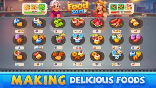 Food Sort: Puzzle Game screenshot 11