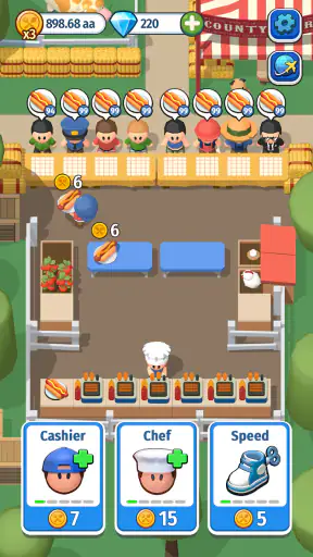 Foodventure Inc: Idle Tycoon screenshot 2