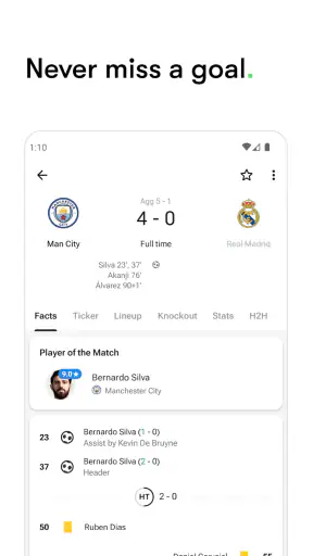 FotMob - Soccer Live Scores screenshot 3