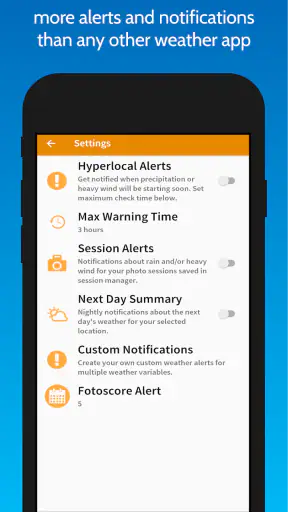 Fotocast - Weather Forecast fo screenshot 7