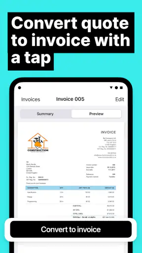 Freebie Invoice Estimate Maker screenshot 4