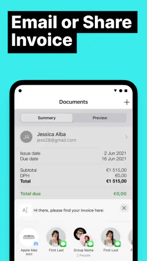 Freebie Invoice Estimate Maker screenshot 6