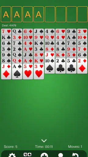 FreeCell Solitaire screenshot 4