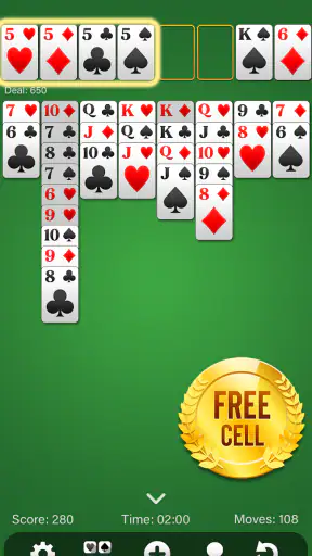 FreeCell Solitaire screenshot 5