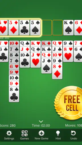 FreeCell Solitaire screenshot 9