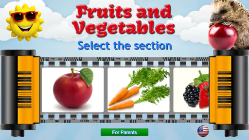 Fruits and Vegetables for Kids screenshot 9
