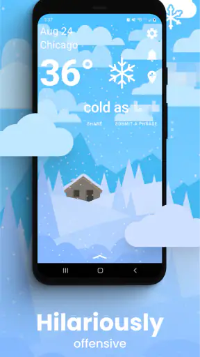 Funny Weather: Rude Forecast screenshot 5