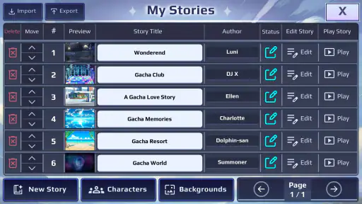 Gacha Story - VN Creator screenshot 2