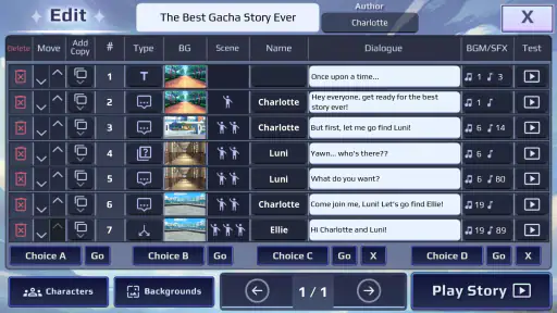 Gacha Story - VN Creator screenshot 4