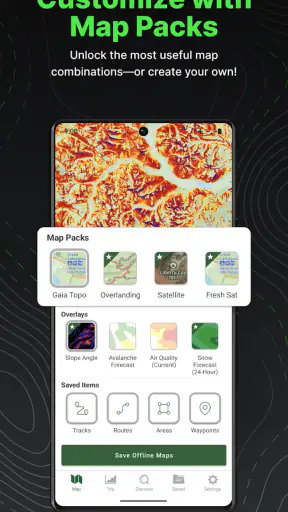 Gaia GPS: Offline Trail Maps screenshot
