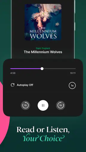 Inkitt Galatea: Audio & eBooks screenshot 3