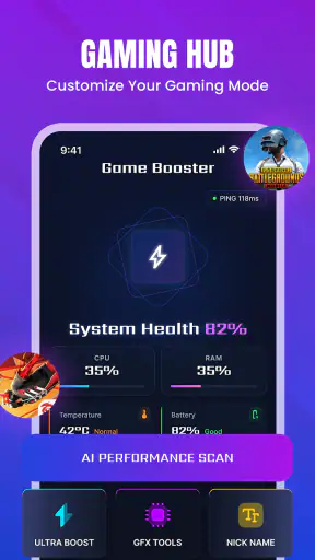 Game Booster: GFX & Lag Fix screenshot 11