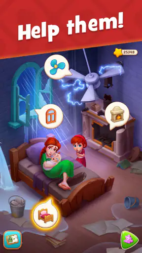 Gardenscapes screenshot
