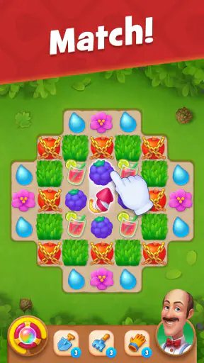 Gardenscapes screenshot
