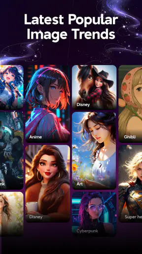 Genix Art: AI Art Generator screenshot 2
