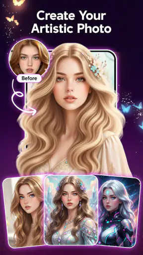 Genix Art: AI Art Generator screenshot 4