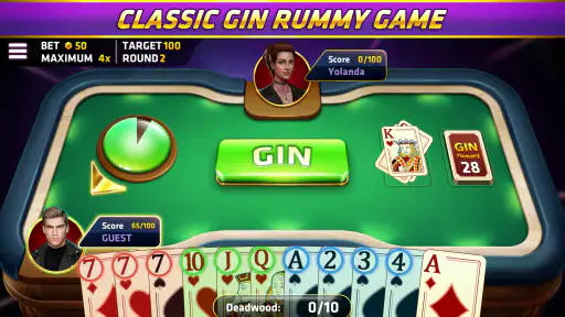 Gin Rummy - Classic Card Game screenshot 7