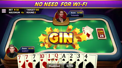 Gin Rummy - Classic Card Game screenshot 8