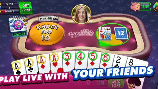 Gin Rummy Plus: Fun Card Game screenshot 3