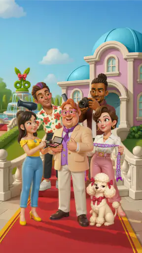 Glow Tales: Merge & Makeover screenshot 6