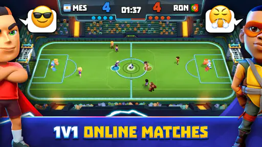 Goal Battle - PvP Soccer Game screenshot 1