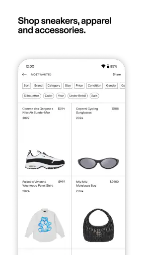 GOAT – Sneakers & Apparel screenshot 1
