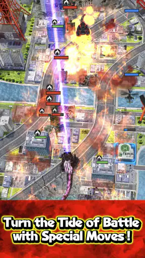 GODZILLA BATTLE LINE screenshot 10