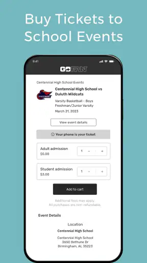 GoFan: Buy Tickets to Events screenshot 9