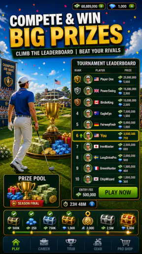 Golf Rising Star : Career Sim screenshot 10