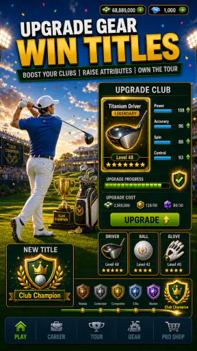 Golf Rising Star : Career Sim screenshot 12