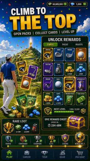 Golf Rising Star : Career Sim screenshot 3