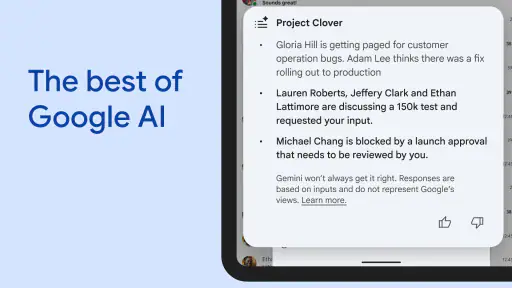 Google Chat screenshot 10