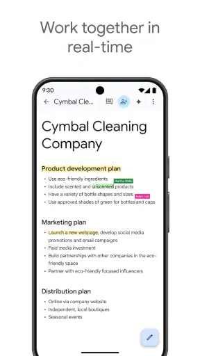 Google Docs screenshot